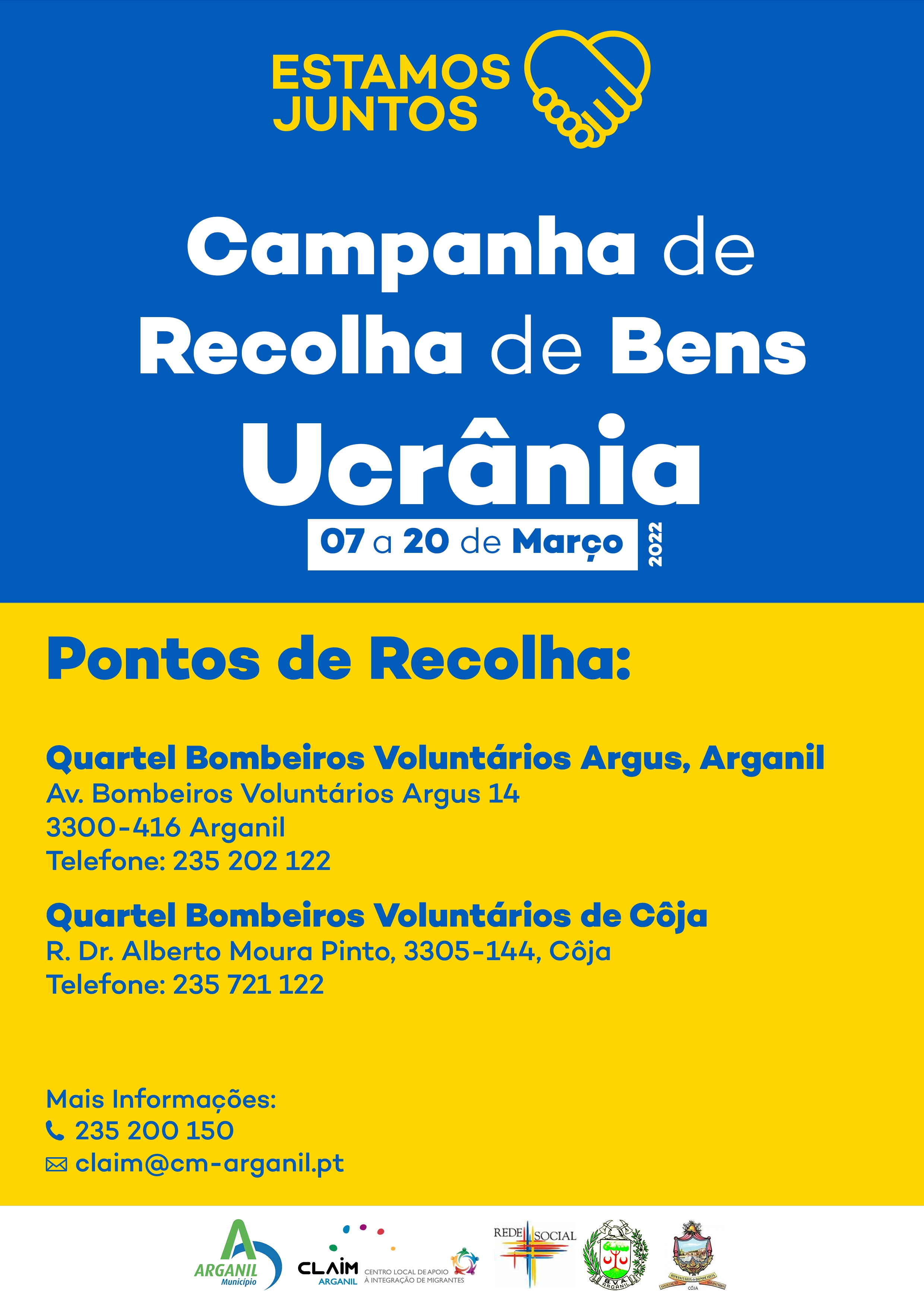 CAMPANHA DE RECOLHA DE BENS UCRÂNEA
